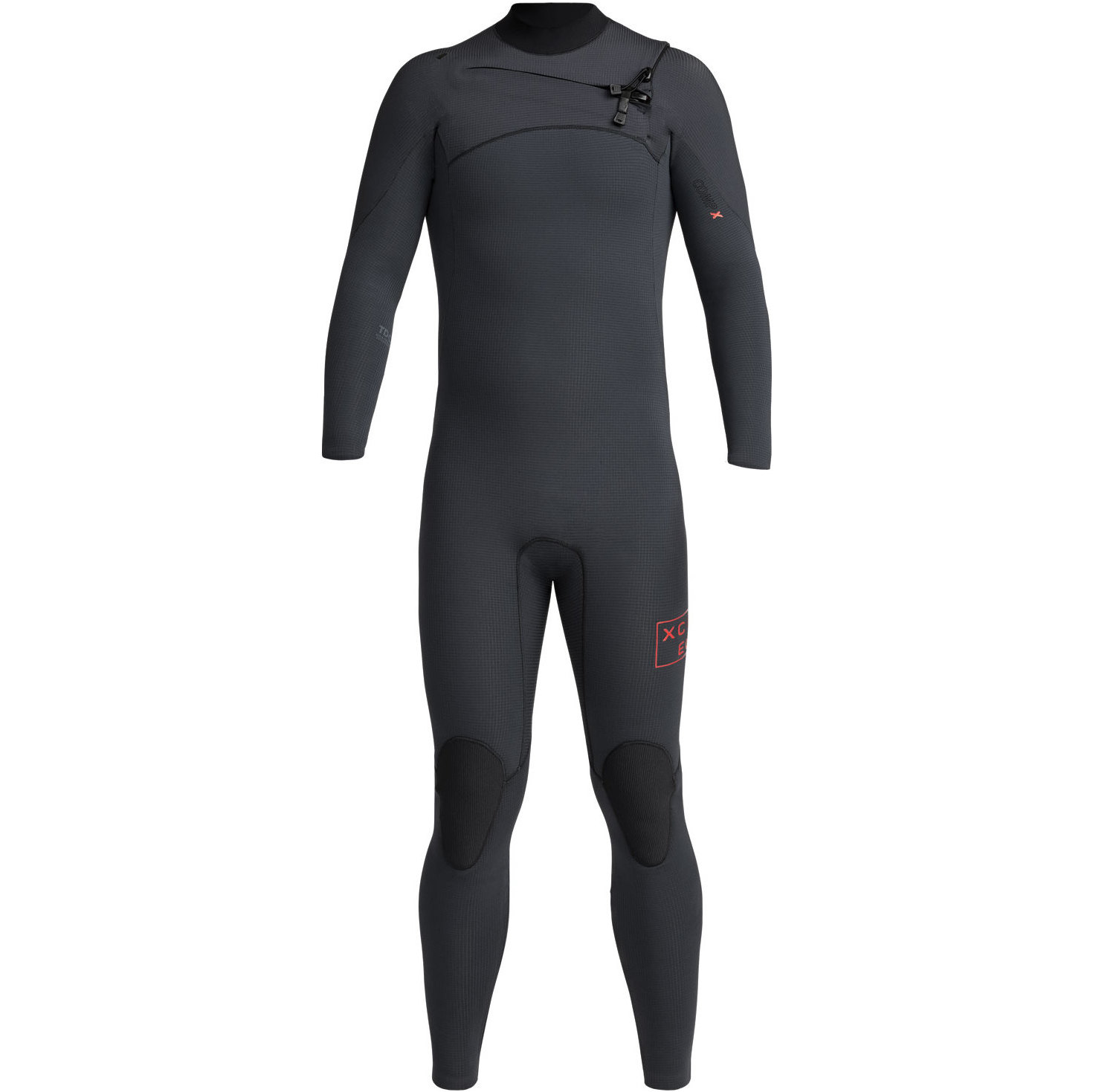 2025 Xcel Mens Comp X 3/2mm Chest Zip Wetsuit MN32C2C9 - Black